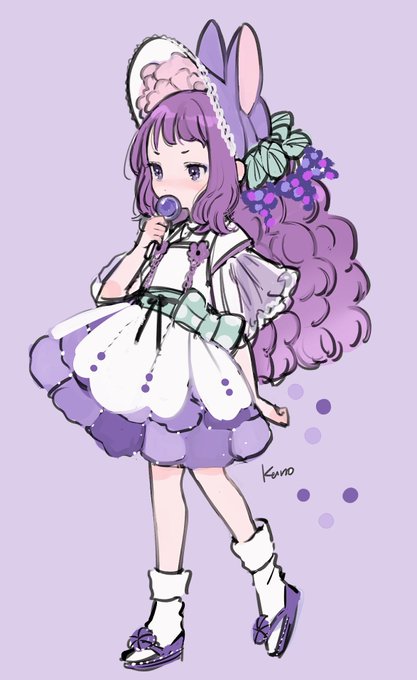 「獣娘 紫」のTwitter画像/イラスト(人気順)