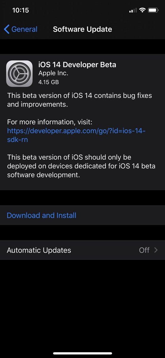 JoshR_2011's tweet image. I’m excited #iOS14DevBeta1