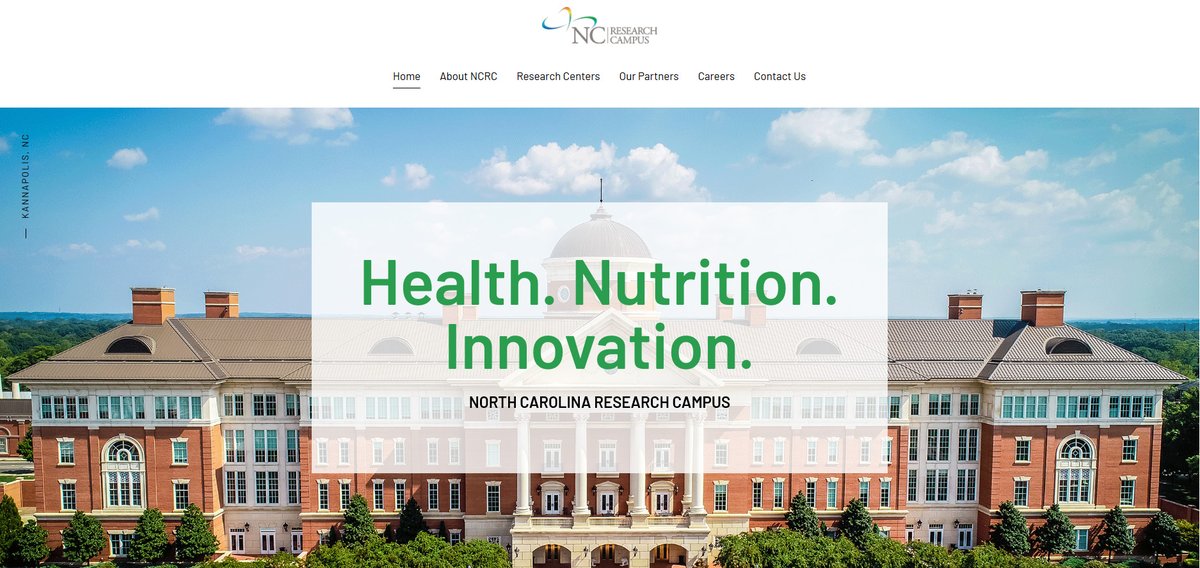 We are excited to announce the launch of our brand new website! Explore our new site and learn more about our work at: ncresearchcampus.net