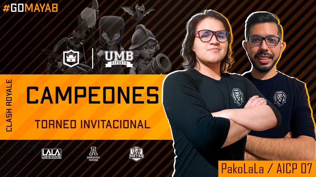 Felicidades al equipo de #eSports  de la universidad por obtener el primer lugar de #ClashRoyale en el Torneo Universitario de #UMBeSports 
#GoMayab