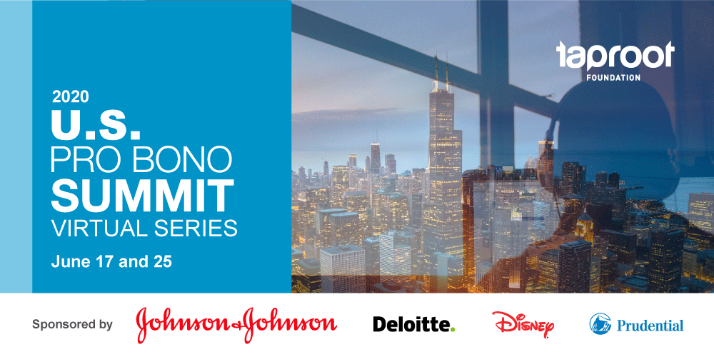 taprootfound's tweet photo. On June 25 join panelists from the Helius Foundation and Goldman Sachs to explore how #ProBono can support small businesses during our current crises. Register now: https://t.co/tzs7ZKVVnh #PBSummit2020 https://t.co/E8QDwGEfg8