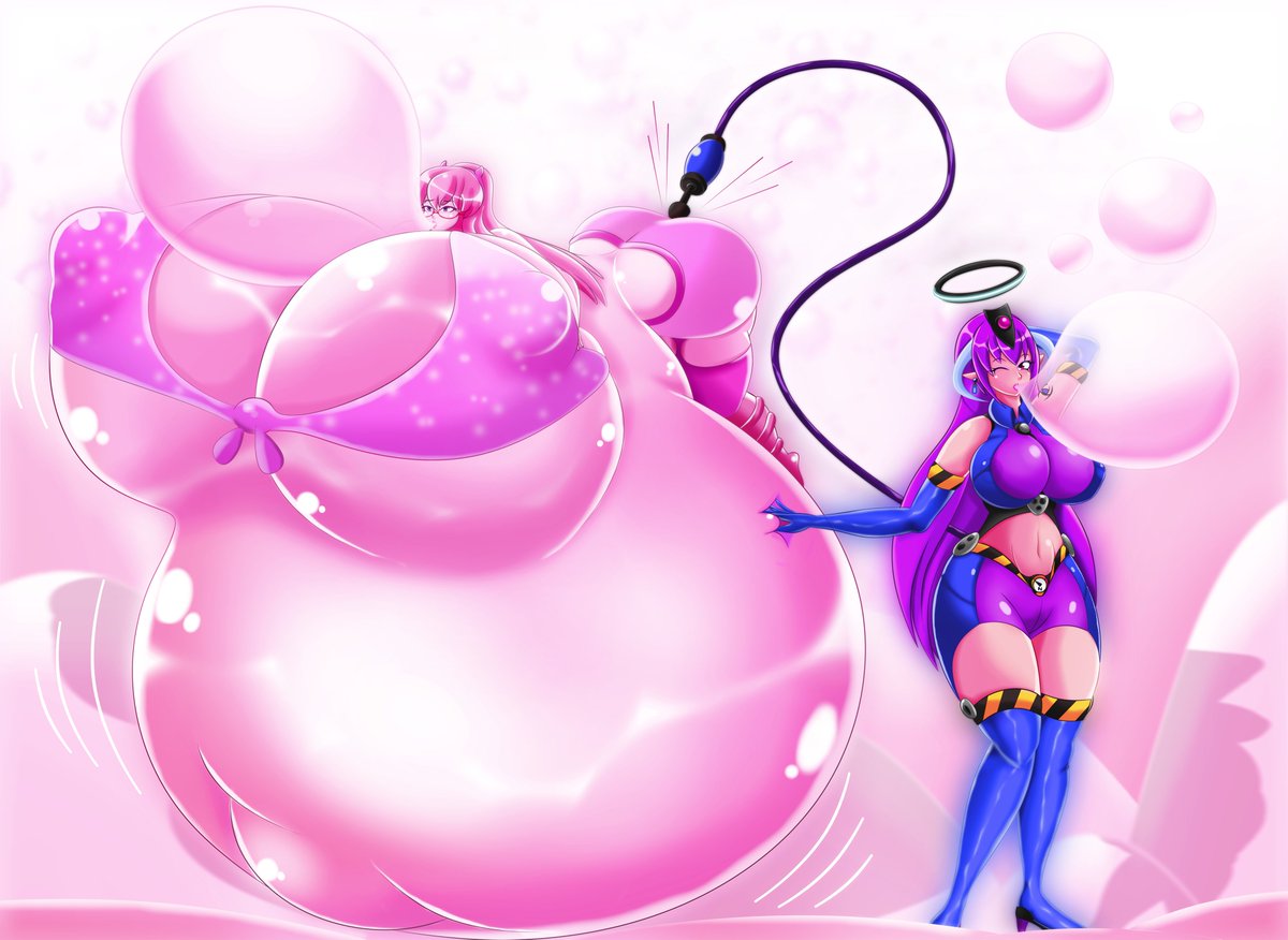 So she can inflate both her and bubbles right away!(patreon drawing)http://...