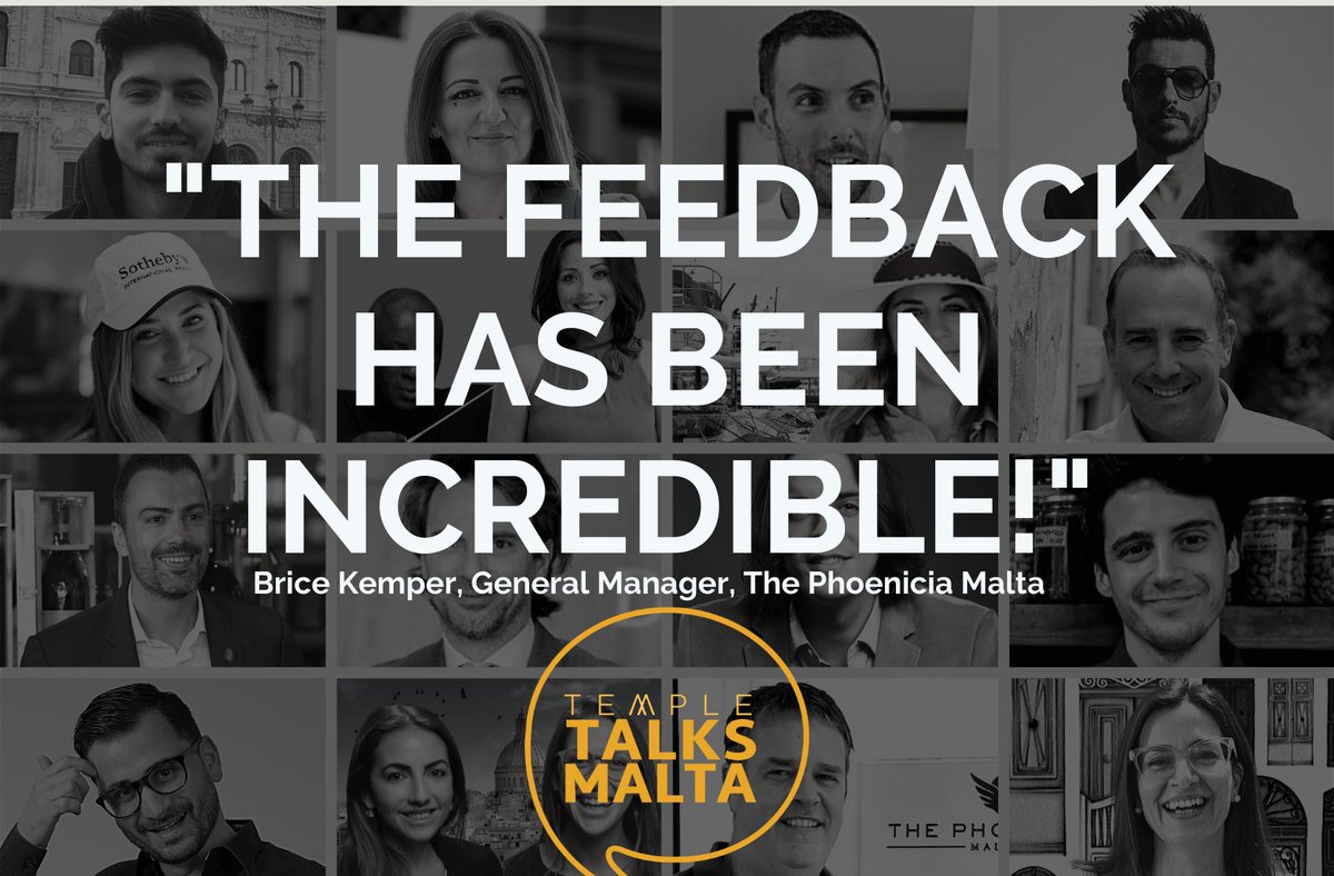 templemalta's tweet photo. You don't have to take our word on the marketing magic of a podcast interview... See what our guests have to say.... 
Follow the link right here:
https://t.co/RQQ3na6L8D
#podcasting #podcast #socialmedia #podcasts #malta https://t.co/bOYxVUxidy https://t.co/1dv8WDNQsT