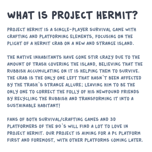 Bermuda_Studios's tweet photo. We are happy to announce that we have been chosen to take part in #ukgamesfund competition #transfuzer with our game Project Hermit!

To find out more about the game we're developing please follow the link.
https://t.co/yHKjR96XBk

Follow us for weekly updates.
#gamedev #unreal https://t.co/EGexXn3VXf