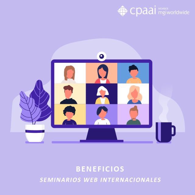 Nuestra serie de seminarios WEB internacionales es una excelente oportunidad para que los miembros aprendan unos de otros, compartan conocimientos e intercambien historias sobre sus experiencias en sus respectivos campos.