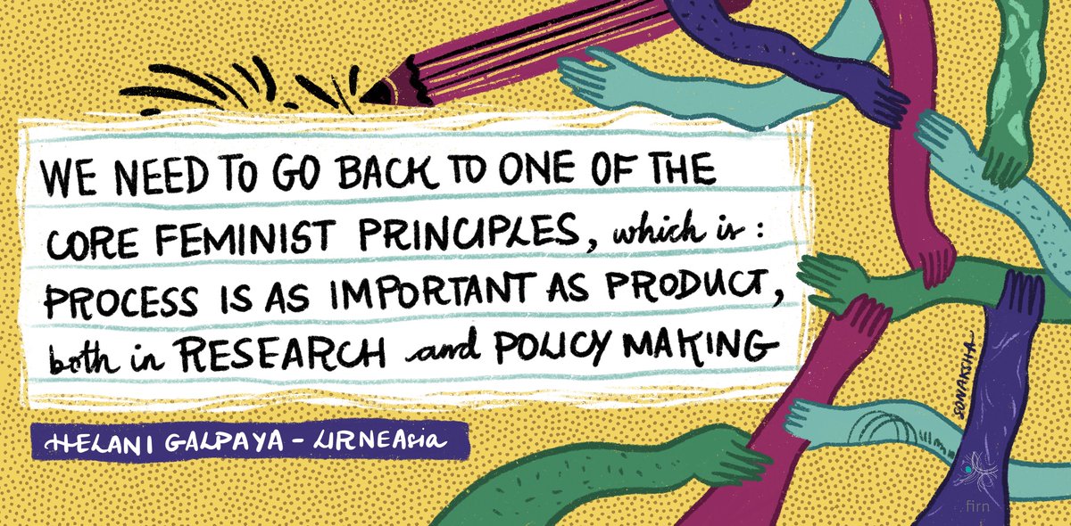 The  #FIRNetwork online convening has finalized today but there's still so much to share. These are some phrases we've heard and love.Lovely graphic recordings by  @sonakshaiyengar