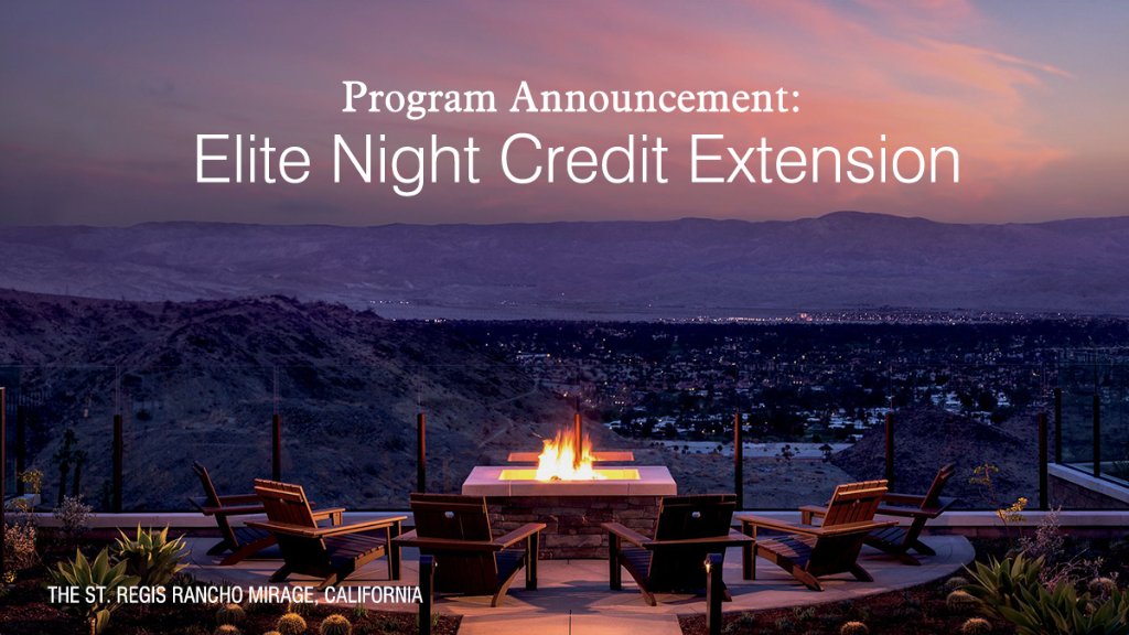 Given the disruption in 2020 travel plans, we’re giving Elites a head start toward achieving your next status level by depositing 50% of the Elite Night Credits (ENCs) into your account based on your 2019 earned Elite status tier. The ENCs will hit your account in late July.