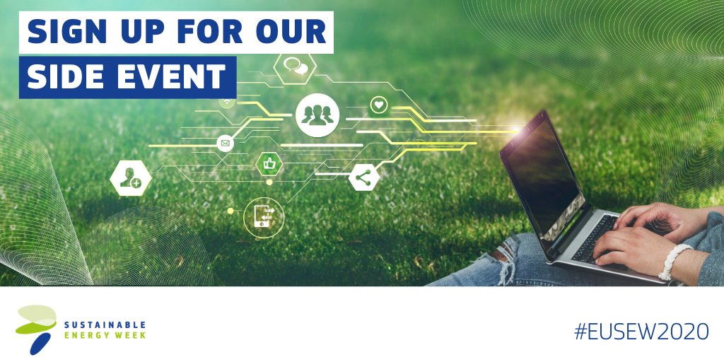 📅 🌬️🍃

Save the date ! 29 June – 10 CET <a href="/euenergyweek/">European Sustainable Energy Week</a> : “Investment in #cleanenergy solutions in times of #COVID19 and beyond” 

Join us in this virtual session moderated by our COO Alessia Melasecche Germini. 

Register now ➡️
eusew.eu/investment-cle…