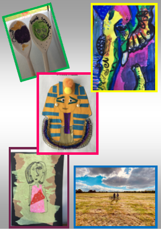 overleighY3's tweet photo. Lucia has has been using this time to create some delightful artwork in the style of Picasso, baking, gardening, bike riding and maths and on top of all this, she has been learning Spanish too! Such a superstar! Well done. https://t.co/ms081lg3je