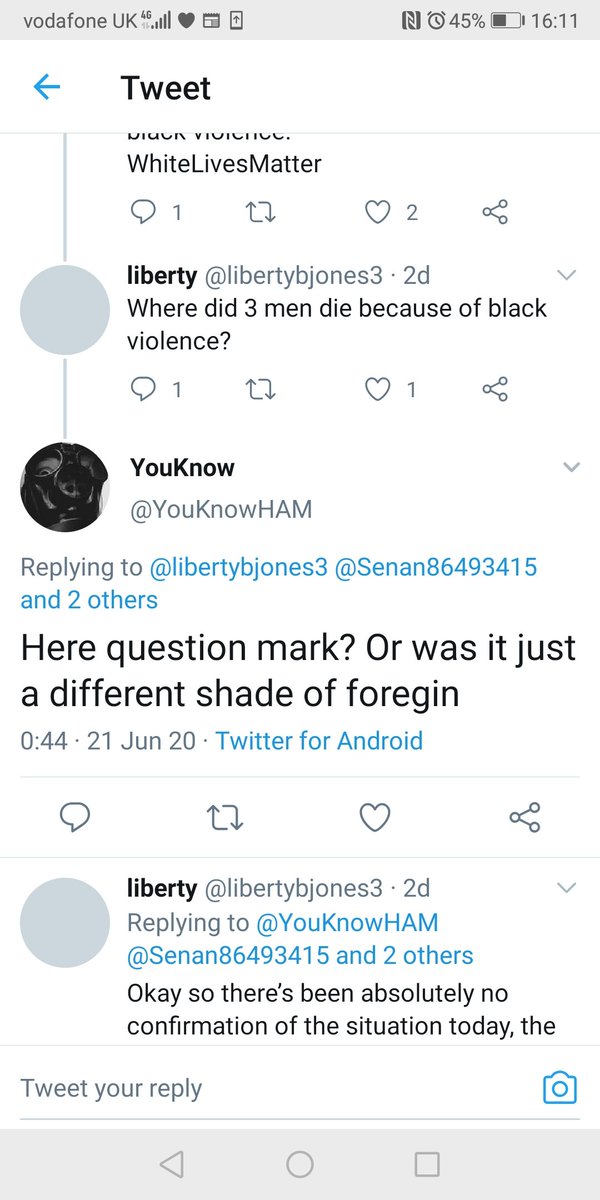 Everyday Racists *30. When I started this thread, it was mainly to ridicule some rather stupid people and show them up for the fools that they are. Some of them, though, are beyond ridicule. I was alerted to this one by a friend on here; we've both reported the account.