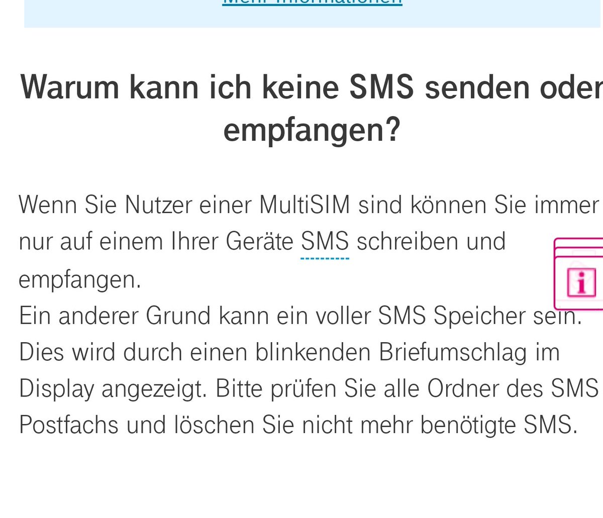 Telekom Hilft Bezuglich Sms Empfang Gibt Es Da Keine Anderungen Neu Pro Bestehenden Telekom Mobilfunk Laufzeitvertrag Sind Maximal 10 Multisim Karten Zu Buchbar Insgesamt Konnen Maximal 5 Sims Telefonieren Mandy S T Co
