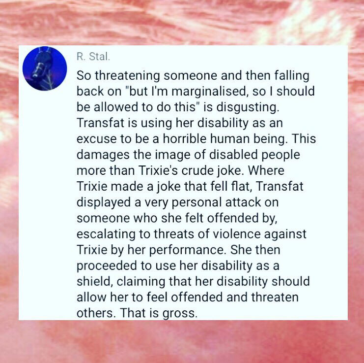 Hey  @trixiemattel +  @TrixieCosmetics still waiting on an apology and reparations from you. My inbox is open  #BlackDisabledLivesMatter