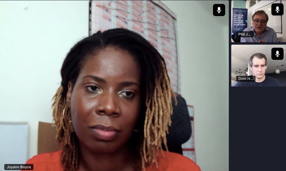 techSPARKuk's tweet image. .@joyannboyce of @thesocialdetail would like to see local authorities work with experts in the ecosystems to understand what solutions can be implemented. 

#UKTCG #UKTech #NationalTech
#RecoveryRoadMap