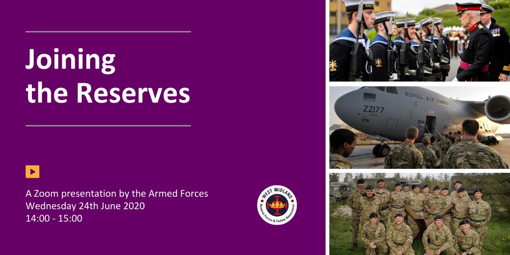 West Midland Reserve Forces & Cadets Association tweet media