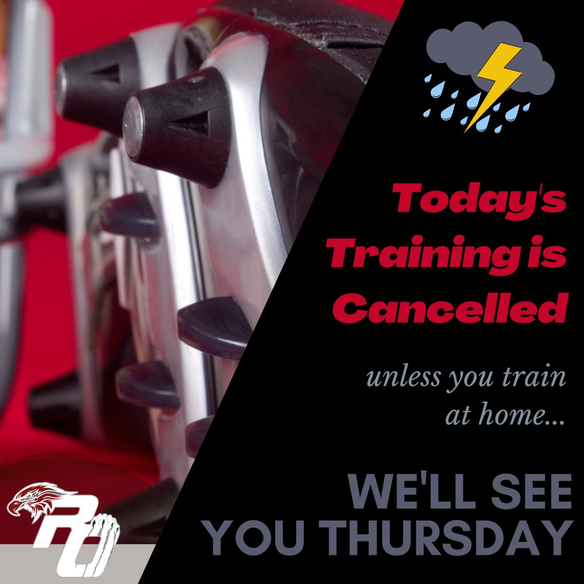 RedOakYFA's tweet photo. πSTOP π
π« Today's #ConditioningTraining is CANCELLED. π« Unless you train at home... ‡οΈ
β Jumping Jacks
β High Knees
β Squats
β Push Ups
β Sit Ups
π½ Eat your veggies
π
π We'll see you Thursday!!
#Football #PeeWee #ROPWFA https://t.co/G5JwyKM795