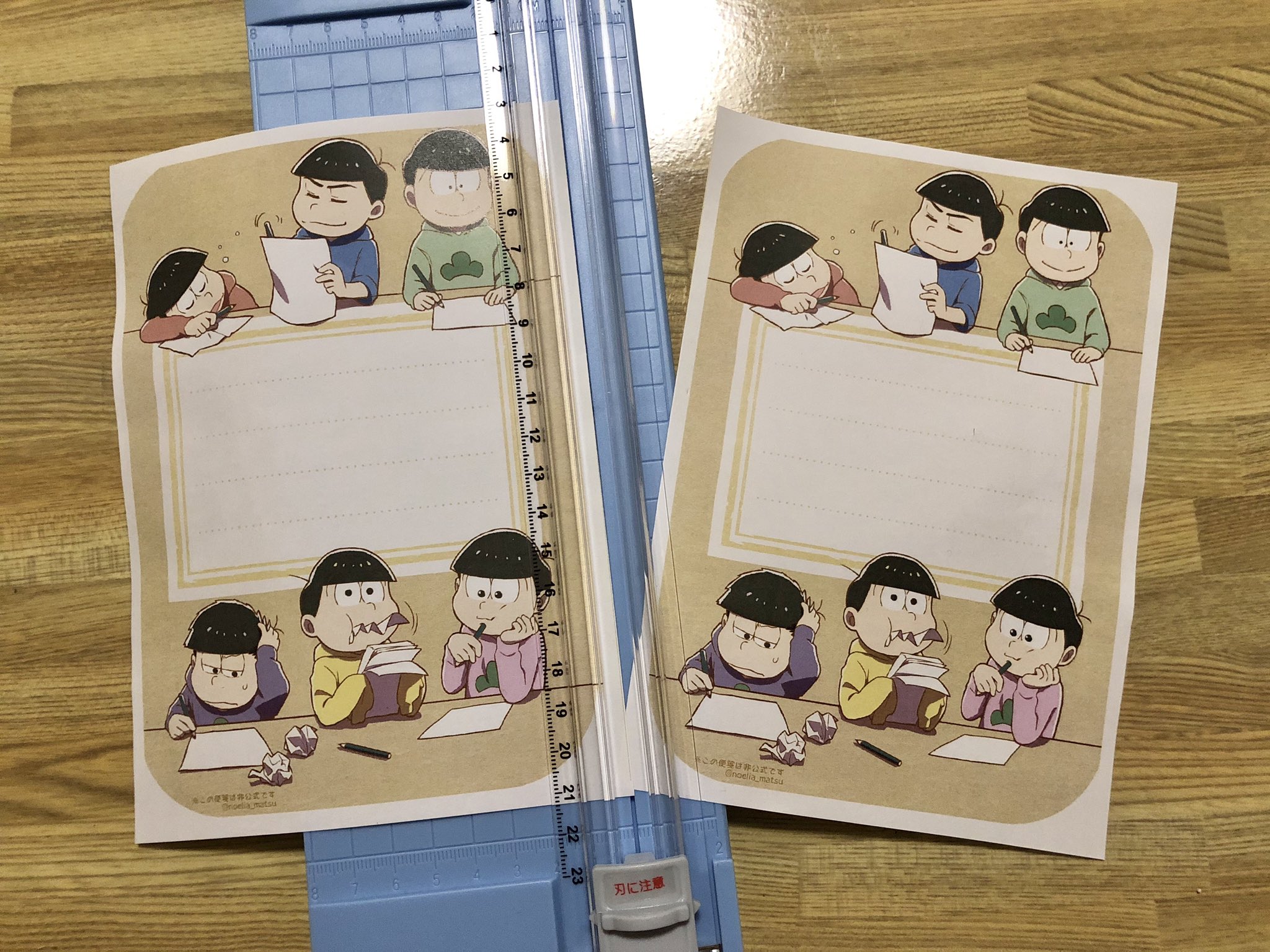 Noelia 12 18けも松オンリー参加予定 便箋をローソン ファミマで印刷をする場合は 引き伸ばしプリントというところで B5を選ぶとのことです 私も試し刷りに行ったけど店舗によって選択肢なかったりしたから えっボタンないんですけど って時はお店を