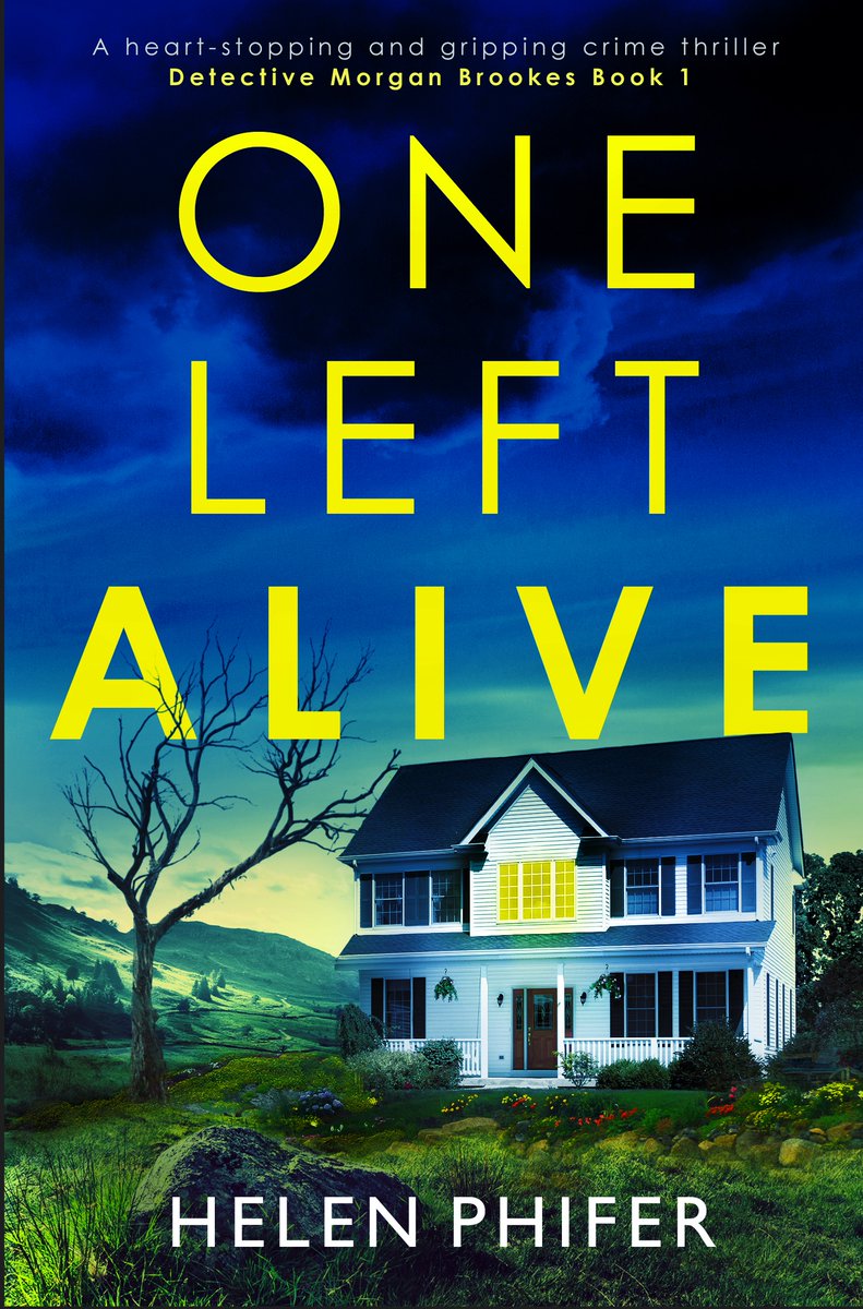 bookouture's tweet photo. We’re over the moon to reveal the cover of @helenphifer1's #OneLeftAlive (Detective Morgan Brookes Book 1)! Out Sept 1st - pre order for 99p/99c: 

Amazon: https://t.co/uhHlzeHtcy 
Apple: https://t.co/Lnn0vAIvh5 
Kobo: https://t.co/6PSwVNzvX7 
Google: https://t.co/vOmyDKo9vU https://t.co/4sb0wzSFRs