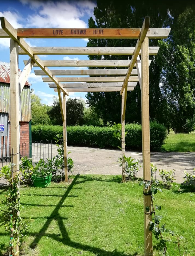SandallPark's tweet photo. The #QuietGarden is proving a haven for people who want to take time out in peace &amp; tranquility, even a family of frogs love it.🐸🐸 @MyDoncaster @VisitDoncaster #MentalHealthMatters #Carinisawesome @KTPractice @LeedsBuilding @sandallparkrun @Doncaster_Place @GreenFlagAward https://t.co/39851Z1ezV
