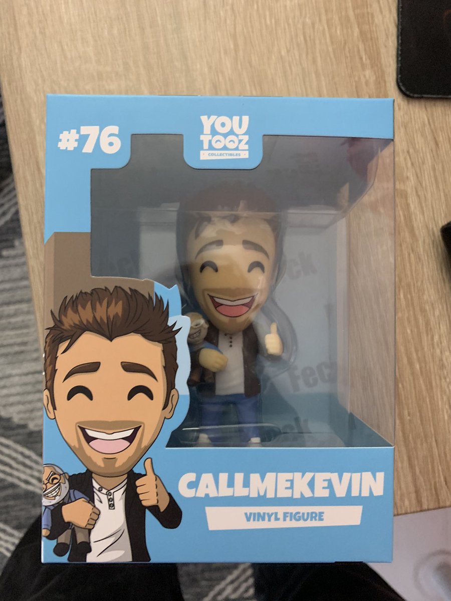 David Lumpkin Got My Callmekevin Youtooz I Ordered A While Back Always Glad To Show Some Support For Callmekevin1811