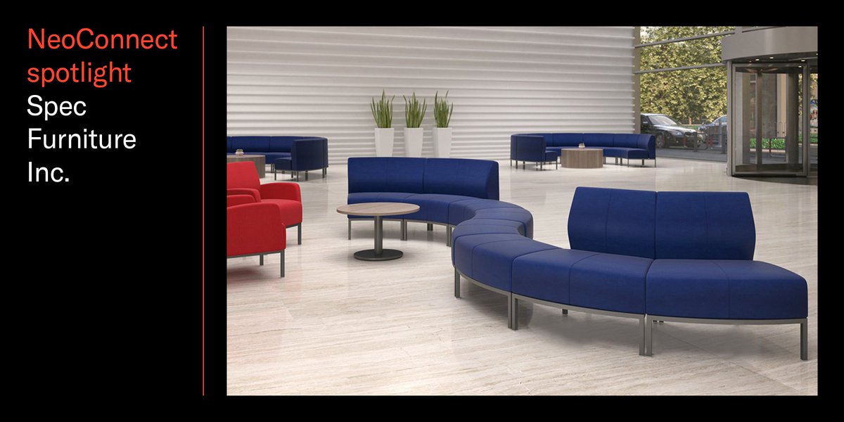 NeoCon_Shows's tweet photo. Tailor has a new friend in town that's all about its sleek curves! Tailor Serpentine, the latest from @Specfurniture is available as an inside curve chair, outside curve chair, and bench. #SpecFurniture #NeoConnectSpotlight #NeoCon2020 #HealthcareDesign #Sponsored https://t.co/NGkY7YDOVa