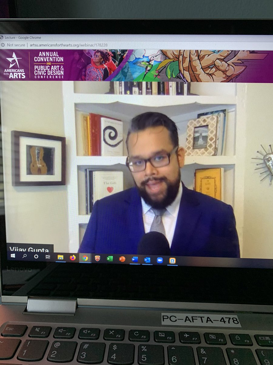 “We are called because of our innate ability to respond”—thank you for the inspiration <a href="/guptaviolin/">Vijay Gupta</a> #AFTACON <a href="/Americans4Arts/">Americans for the Arts</a>