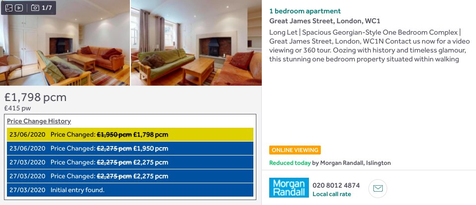 Holborn, down 21%  https://www.rightmove.co.uk/property-to-rent/property-78420778.html