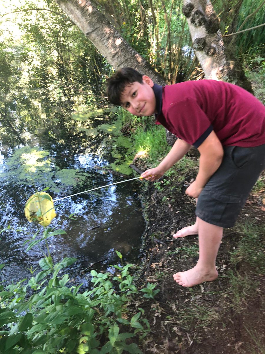 #MiddleSchool have had a fantastic day of #orienteering. Our 48 acres are perfect for this type of activity and the lake provided refreshment for hot feet in the pond dipping exercise! #BeInvolved #WhereInquisitiveMindsFlourish