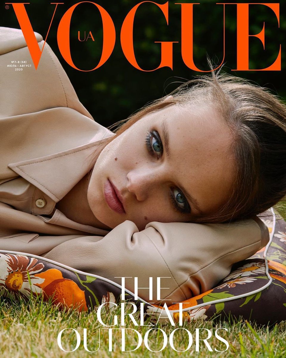 StormModels's tweet photo. 𝐂𝐎𝐕𝐄𝐑 Giselle Norman for the cover of @VogueUkraine
• Shot by #leonmark
• Stylist #charlotteroberts
• Hair by #alexandersoltermann
• Makeup by #lauradomini
• Casting by #shaunbeyen @troublemanagement
#GiselleNorman https://t.co/SNHYS8LpIE
