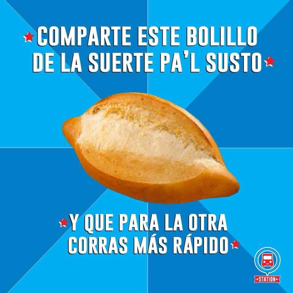[#Humor] ¡Comparte este bolillo de la suerte pa’l susto! #Temblor #AlertaSismica