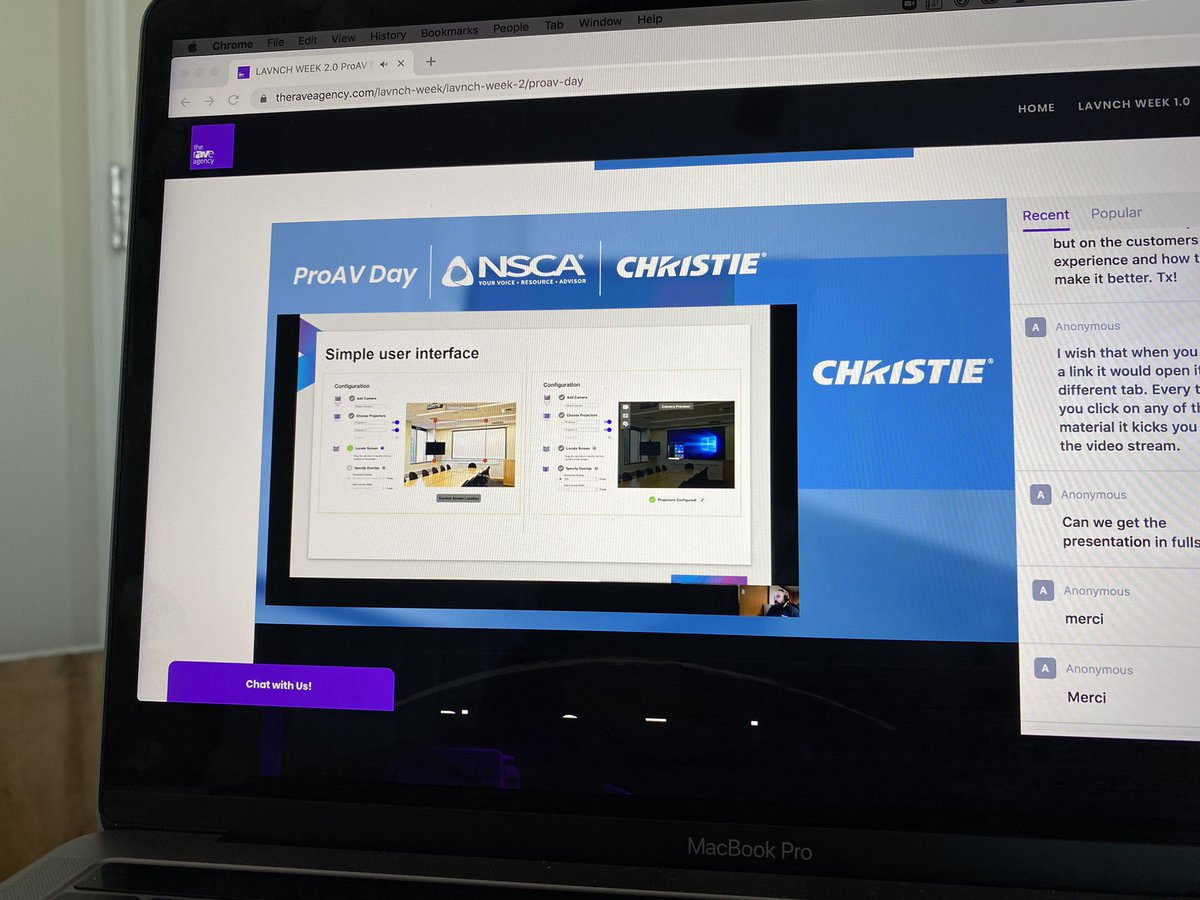 rAVePubs's tweet photo. 1️⃣ Griffyn 4K32-RGB Projector
2️⃣ Mystique Lite 
3️⃣ Christie Conductor 

Want to learn more about all the latest products offerings from @ChristieDigital? Head over to the #LAVNCHweek 2.0 homepage to chat with a rep from Christie! #AVtweeps https://t.co/KlQdY7gB1l