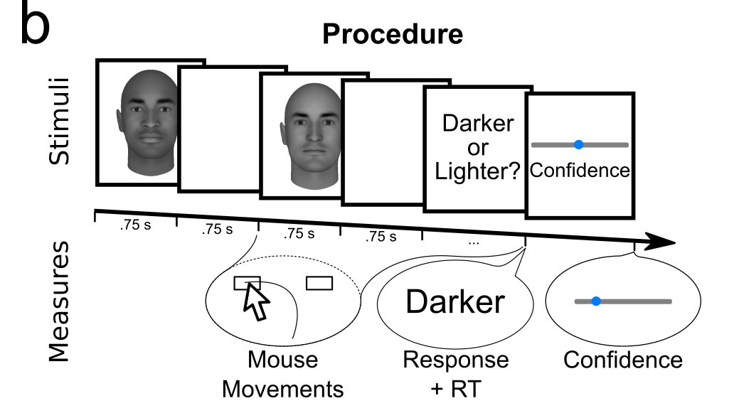 The race-lightness effect is what makes faces with typically African features seem to be darker in complexion than they really are, and faces with typically European features lighter. At this point, let's pause for an aside about race and cognitive science.