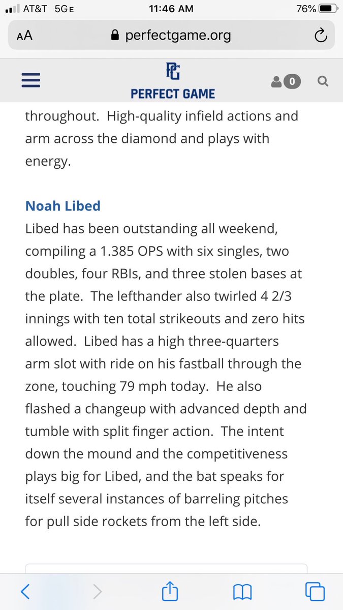 Proud of this young mans hard work!