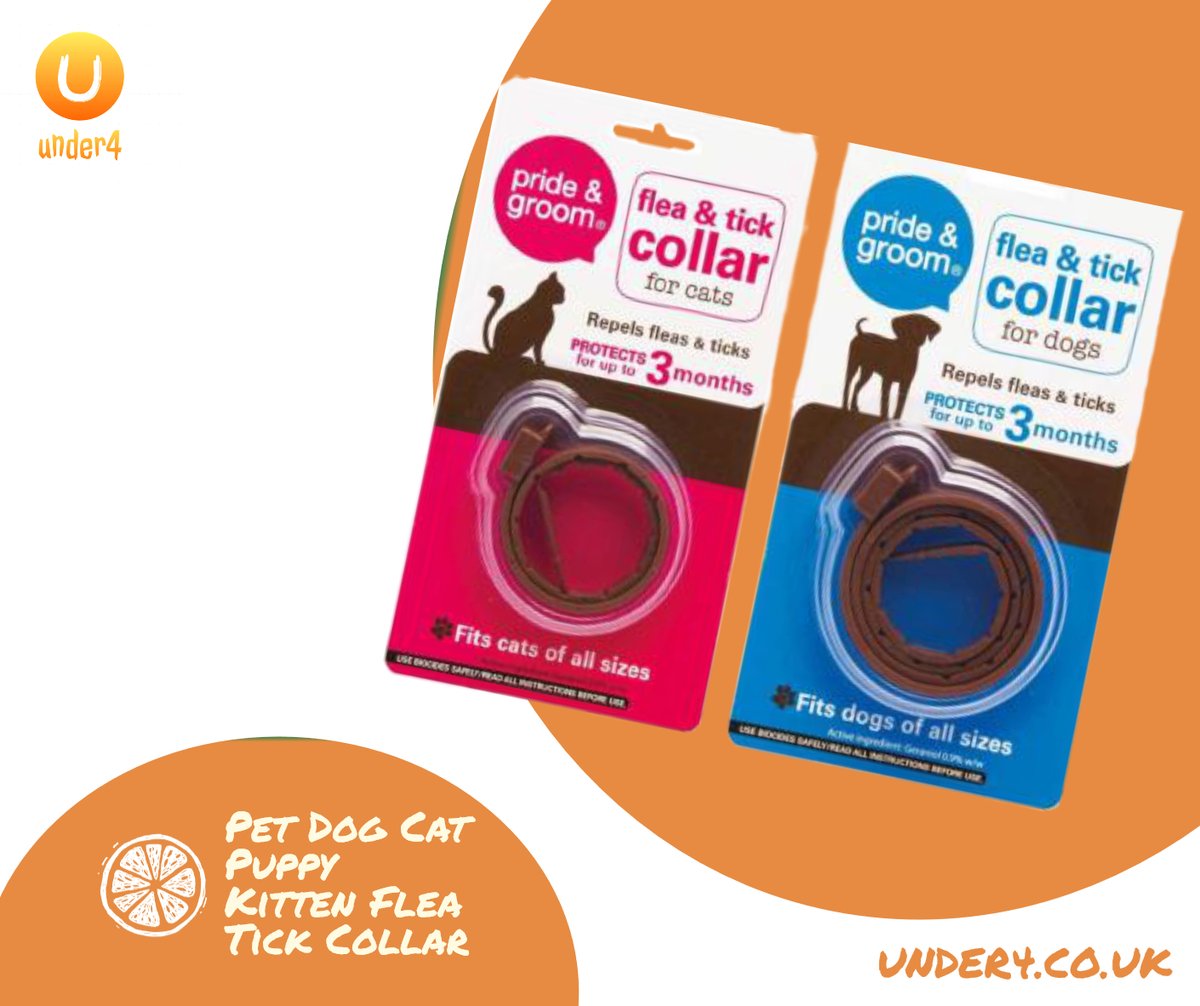 Under4W's tweet image. Pet Dog Cat Puppy Kitten Flea Tick Collar Lasts Up To 3 Months Stretch on Spot
Price: £2.20
Shop Now: bit.ly/3d3N6LX
UNDER4.wholesale UK
@Under4W

#Twitter #under4 #Wholesale #doglovers #dogsoftwitter  #cheap #uk #shopping #OnlineMarketing #buynow