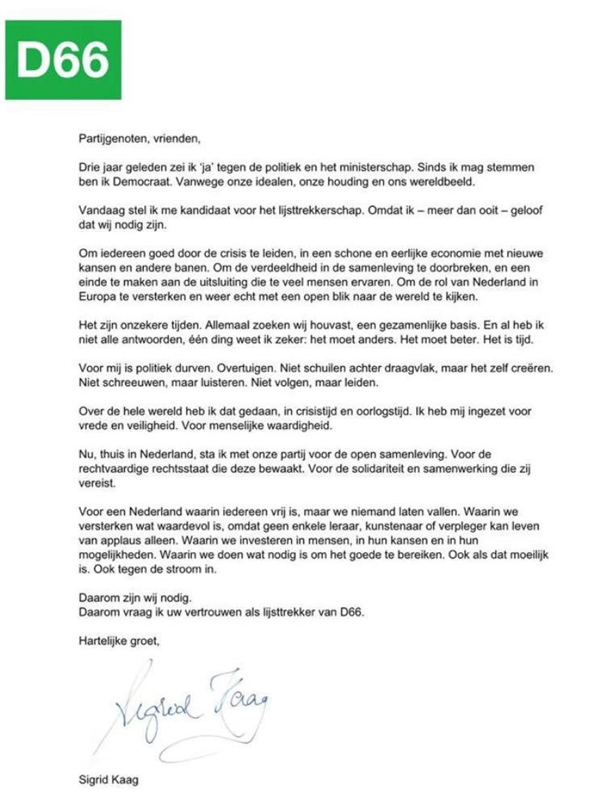 21 juni - #D66: "mensen in de zorg kunnen niet van applaus leven" (zie brief <a href="/SigridKaag/">Sigrid Kaag</a>)

23 juni - Motie <a href="/LodewijkA/">Lodewijk Asscher</a> en <a href="/MarijnissenL/">Lilian Marijnissen</a> over het structureel meer waarderen van #zorgpersoneel 

#D66: stemt tegen.

Hoe dan?!