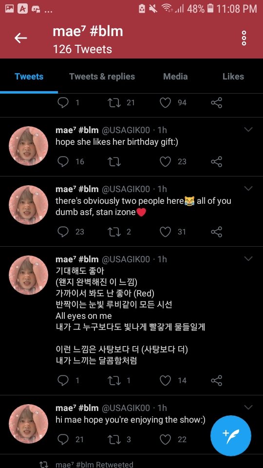 LISTEN MY MOOTS! do not scroll down to this acc (@/USAGIK00) because it contains triggering gore videos and it's hacked!! just report and do not engage. i don't want any of my moots having to see the terrifying videos that i saw 😭