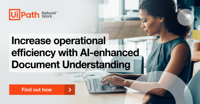 TheFlotter's tweet photo. Invoices, forms, resumes…too much paperwork? On June 30 explore how to increase operational efficiency with @UiPath Document Understanding powered by #AI. #UiPathEmployee https://t.co/VHQcLVmMex https://t.co/4ZL4OAhCGg