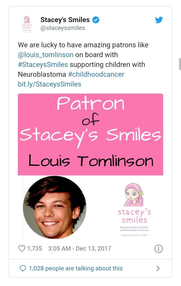 here are a few of louis supporting & donating