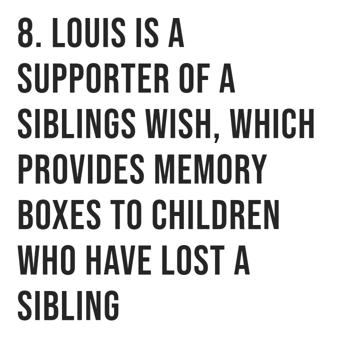 here are a few of louis supporting & donating