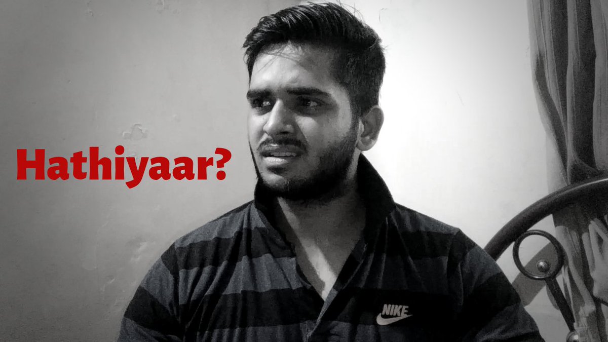 hit_kumar67's tweet photo. https://t.co/53tDM8yfsl
"Hathiyaar?" is out now. 👆
@YouTubeIndia @YouTubeIndia @ashchanchlani @Bhuvan_Bam https://t.co/Ak8KVoPHL1