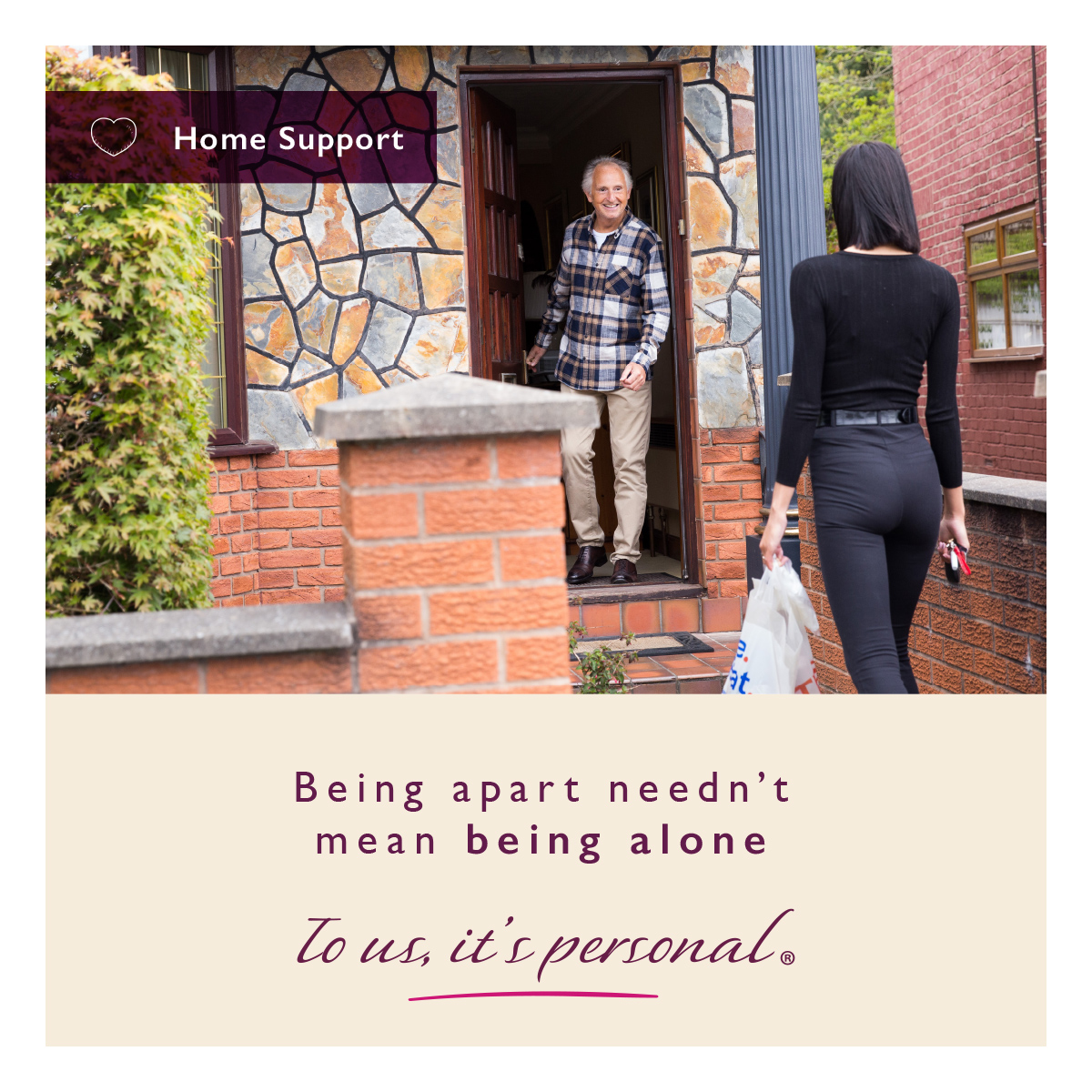 Recent restrictions have been hard for older loved ones. But our Home Support service helps them feel better about being alone during self-isolation &amp; enjoy life at home more. It also gives you reassurance that they're okay!

For more information, visit: homeinstead.co.uk/home-care-serv…