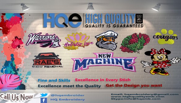 hqembroider's tweet photo. @MadeiraUSA Formal OR Funky, Simple OR Complex Get a Quote and check our Quality in 3 Hrs Turn-Around. Follow us on Twitter for our new designs and promotions. #Screenprinting #Logodigitizing #VectorArt #Customdesign #3DPuffDigitizing #personalizedLogo #PersonalizedInitial https://t.co/GZqOWrG3HQ