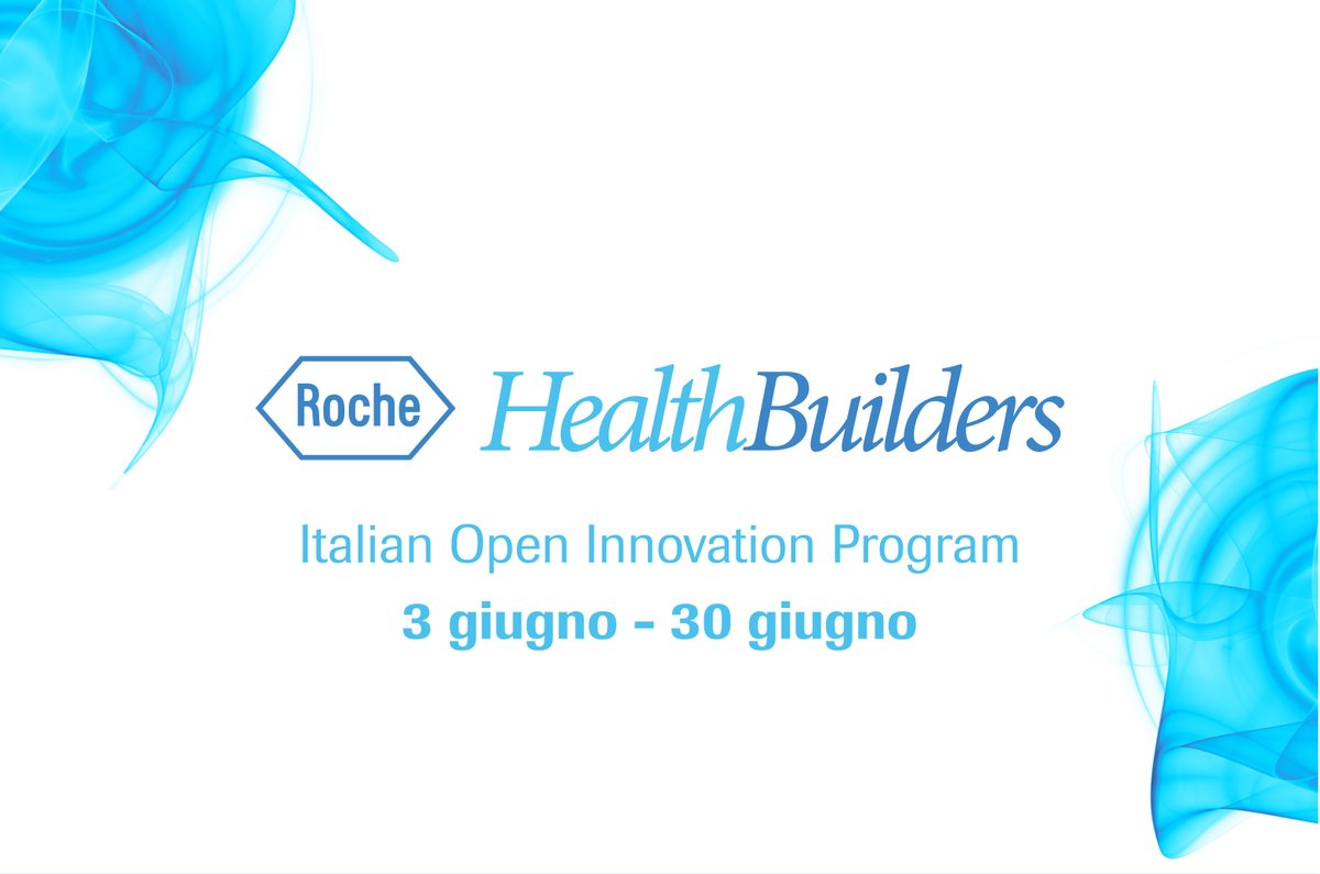 RocheItalia's tweet photo. Ottimizzazione accessi ospedalieri, gestione innovativa pazienti e cure da remoto. Scade il 30 giugno #HealthBuilders, il nostro programma per #startup, PMI e imprenditori con cui cerchiamo progetti innovativi per rivoluzionare la sanità. Scopri di più: https://t.co/0rjwYahx3Q https://t.co/oFhn0GjP00