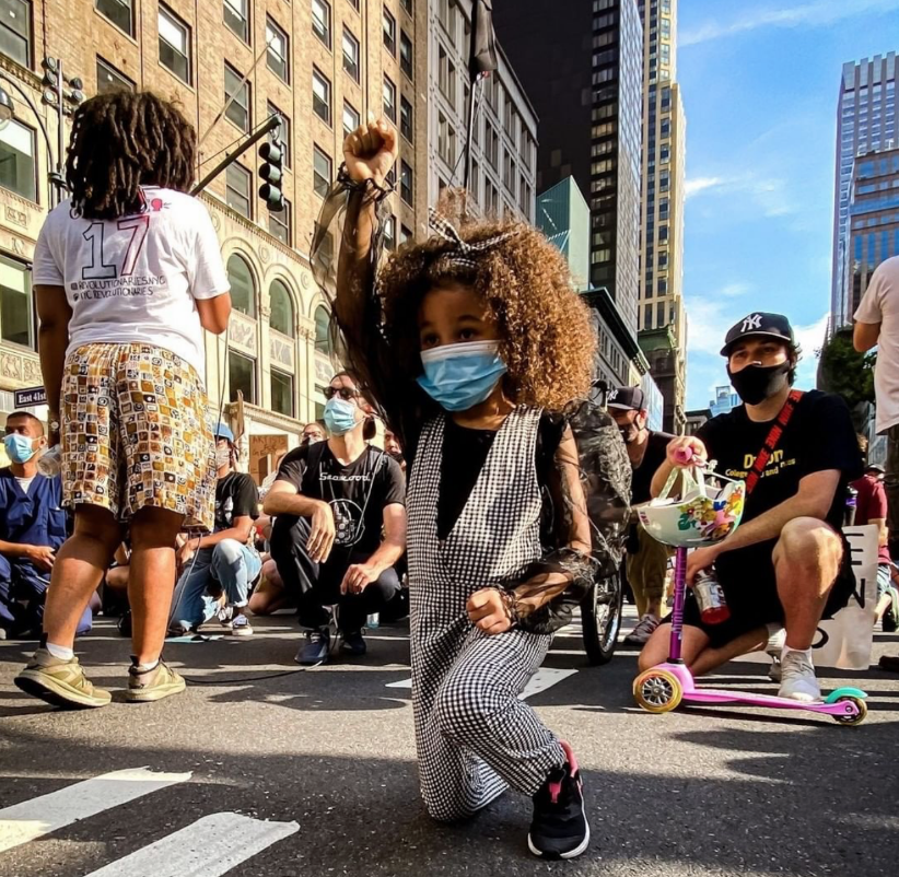 girlrising's tweet photo. This is not a moment, it’s a movement. And young girls like her are leading the way! 

Photo courtesy of @freddywheeler https://t.co/w7Sy550uVk