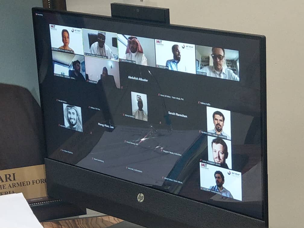 FMCIDENigeria's tweet photo. In the capacity as the champion Abuja MIT REAP, the Honourable Minister of Communications and Digital Economy 🇳🇬, @DrIsaPantami today participated in the virtual MIT REAP Workshop with participants from across the globe (Digital Bridge Programme). https://t.co/DhTYVGY2uj