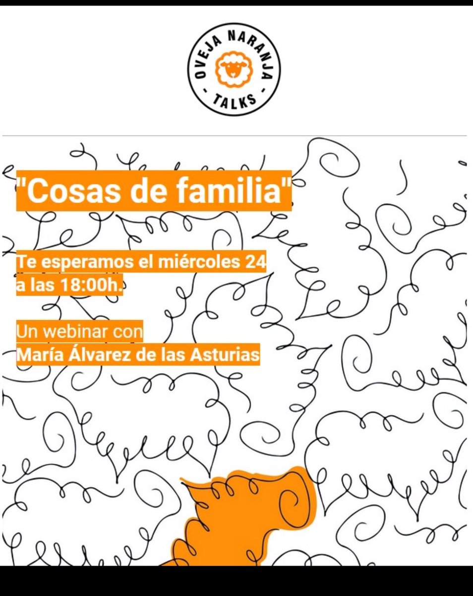 mariaalvarezast's tweet photo. Mañana miércoles 24 hablamos de #CosasdeFamilia. Gracias a @cmolabidea por la invitación. Podéis seguirlo en zoom o en YouTube, os dejo el enlace 

https://t.co/Ao5uag5GLP https://t.co/IXO5Pr02no