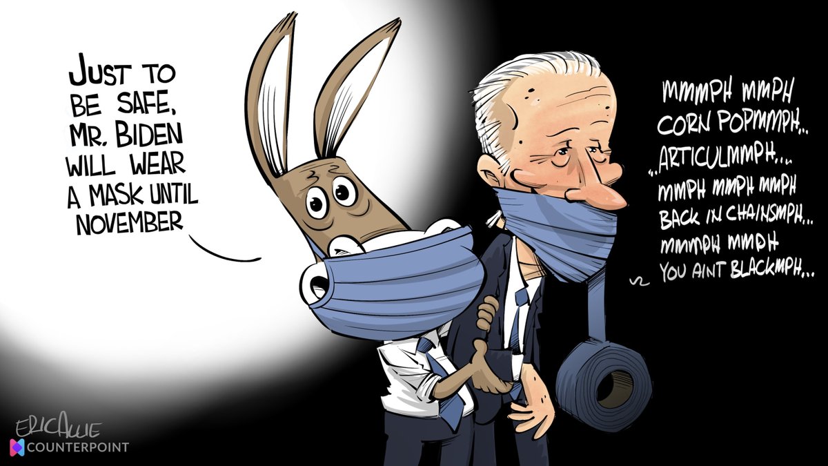 Counterpoint On Twitter Hey Uhh Do You Guys Remember Joe Biden He S Still Around Cartoon By Ericallie New Edition Of Counterpoint Out Today Free Edition Straight To Your Inbox Check The Link