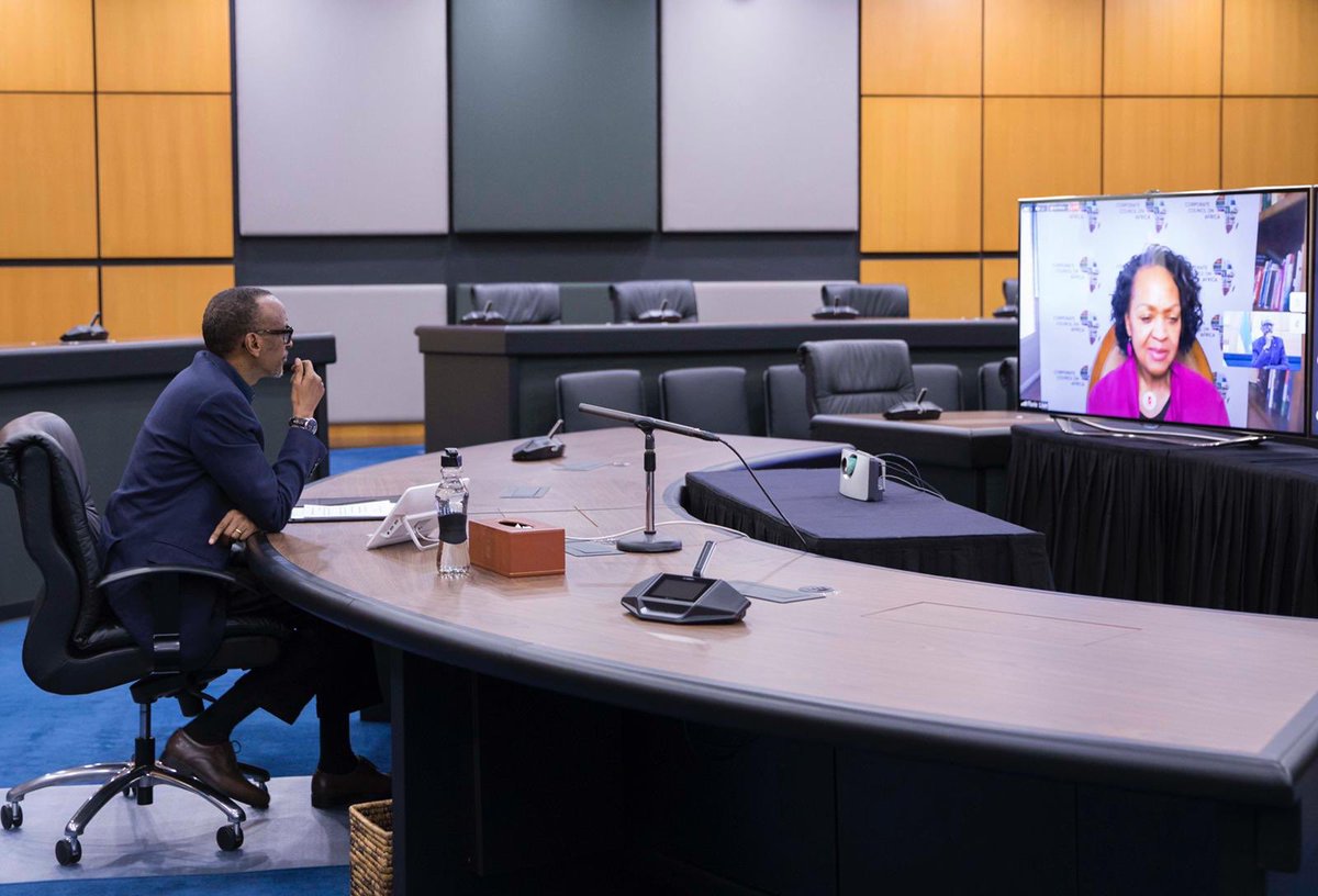Earlier today, President Kagame opened the Corporate Council on Africa Leaders Forum, a four-day forum highlighting U.S-Africa business engagement for post #COVIDー19 recovery. #CCALeadersForum