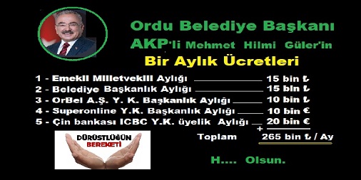 (💡🔨+🤟 ) 🧹⬅️✽🤔✽İşte hırsızlık ve ahlaksızlığın AKP deki örneklerinden biri. ⤵️