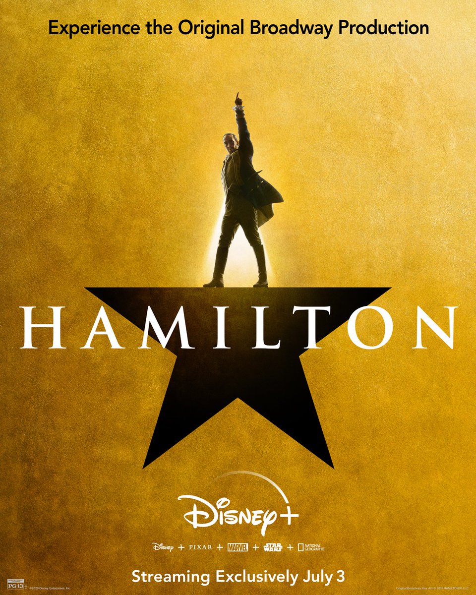. @Lin_Manuel is Alexander Hamilton in Hamilton.  #Hamilfilm  
