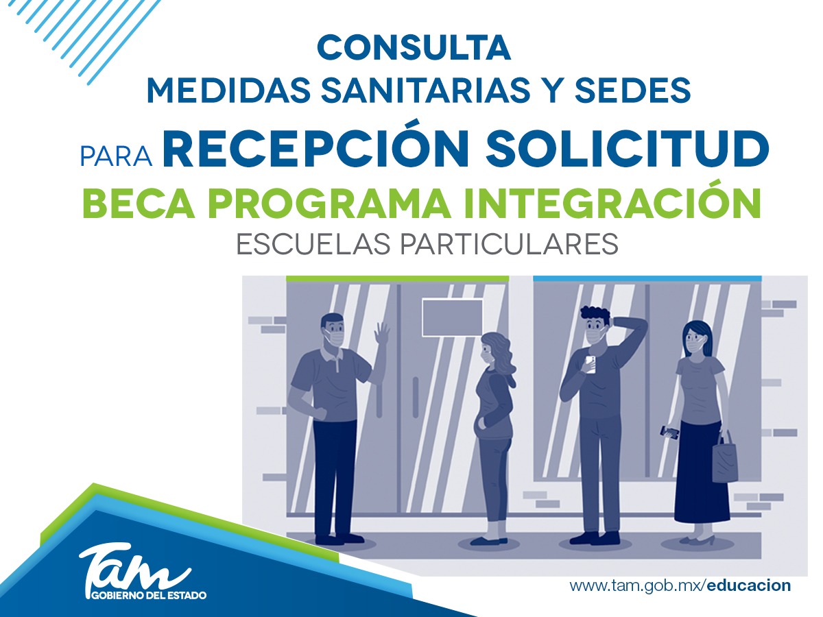 El <a href="/gobtam/">Gobierno Tamaulipas</a> a través de la #SET inició el proceso de registro e inscripción del Programa Integración, que se refiere a las BECAS para alumnos inscritos en escuelas particulares.
Registro de aspirantes: becas.tamaulipas.gob.mx/Integracion/re… 
#UnidosPorTamaulipas 
<a href="/ITABECT/">ITABEC</a>